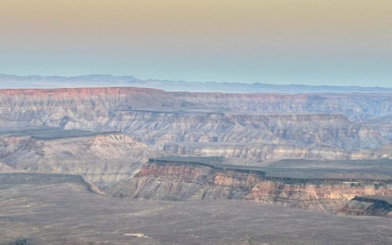 Plus grand canyon Afrique trek Namibie Fish River Canyon