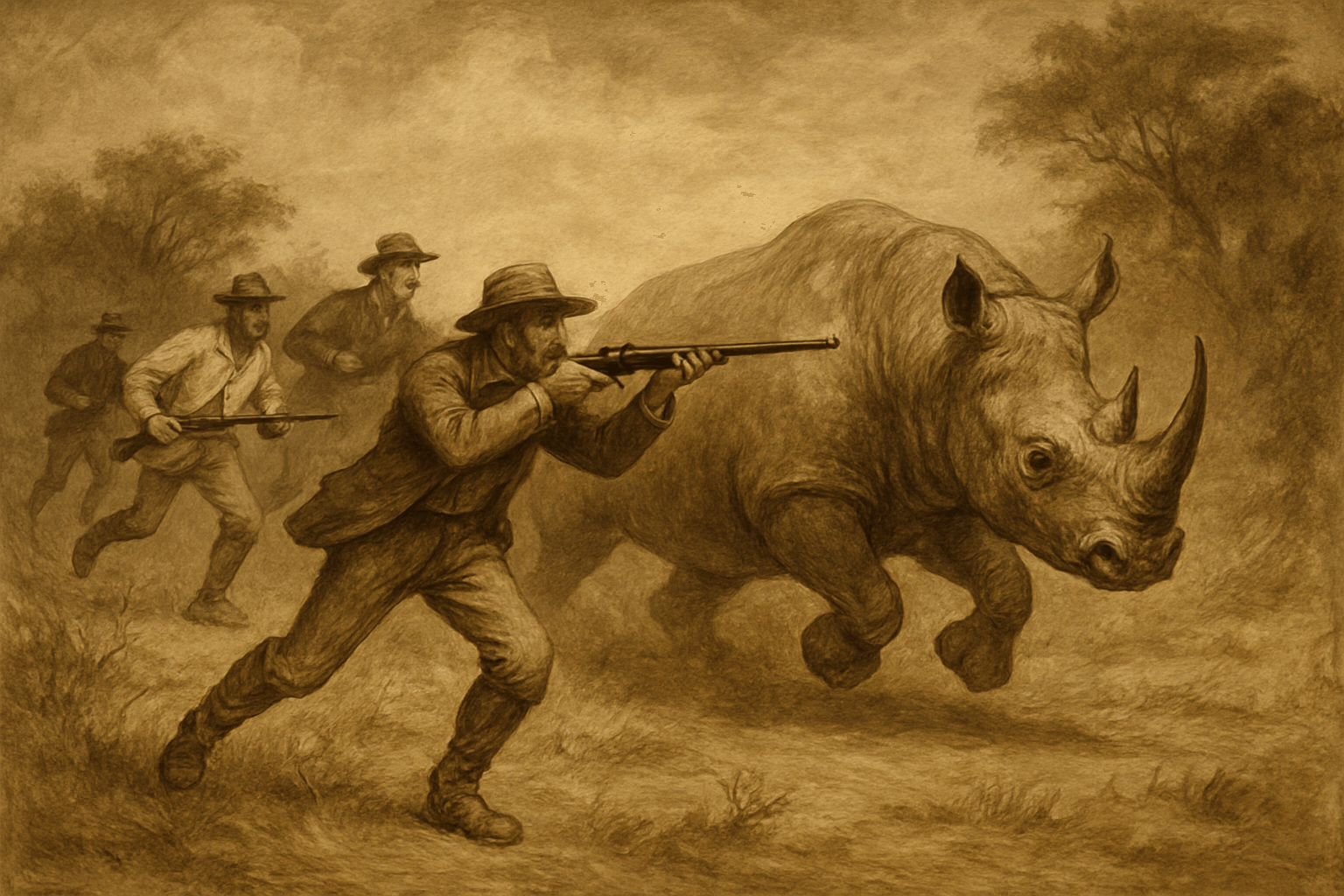 Safari Big Five histoire rangers africains hluhluwe reserve