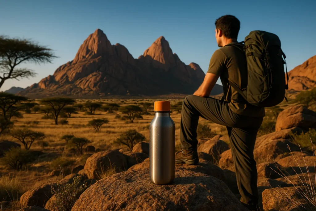 gourde isotherme randonnée préparer safari