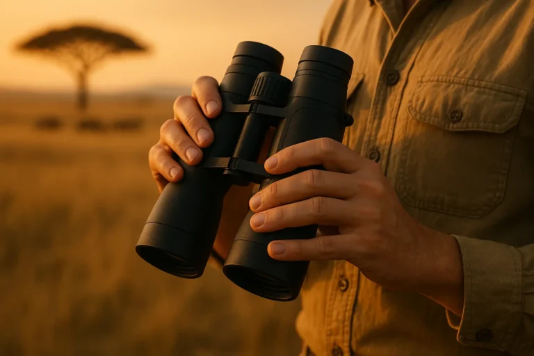 jumelles safari préparer safari, que prendre pour un safari