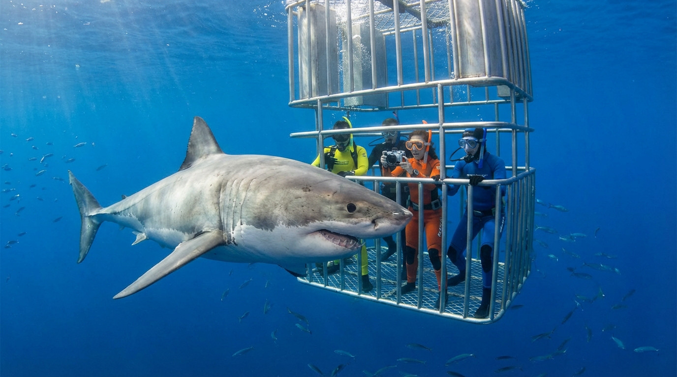 nager avec les requins