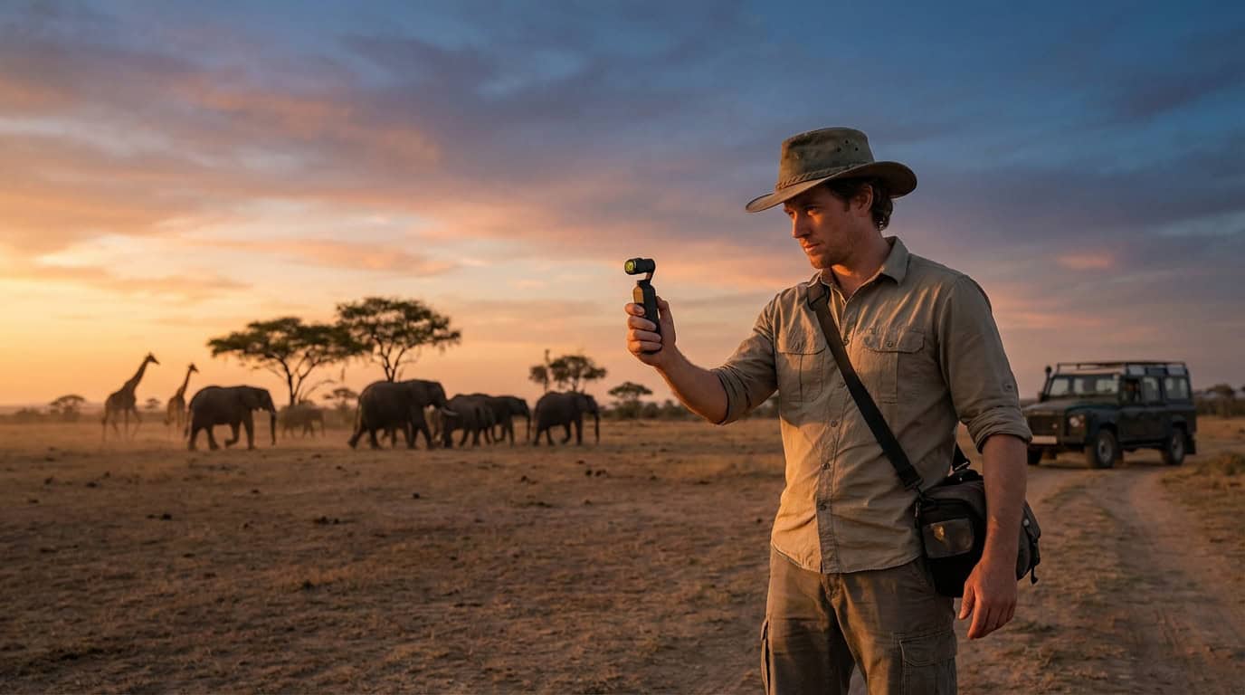 meilleure caméra vlog safari